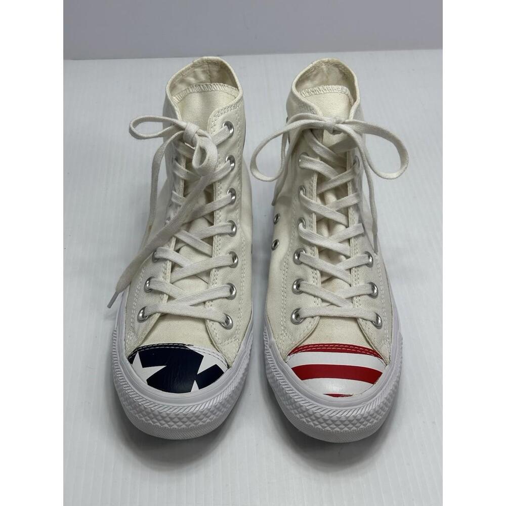Converse Chuck Taylor All Star USA Flag Toe Stars Stripes Sneakers Women 8 Men 6